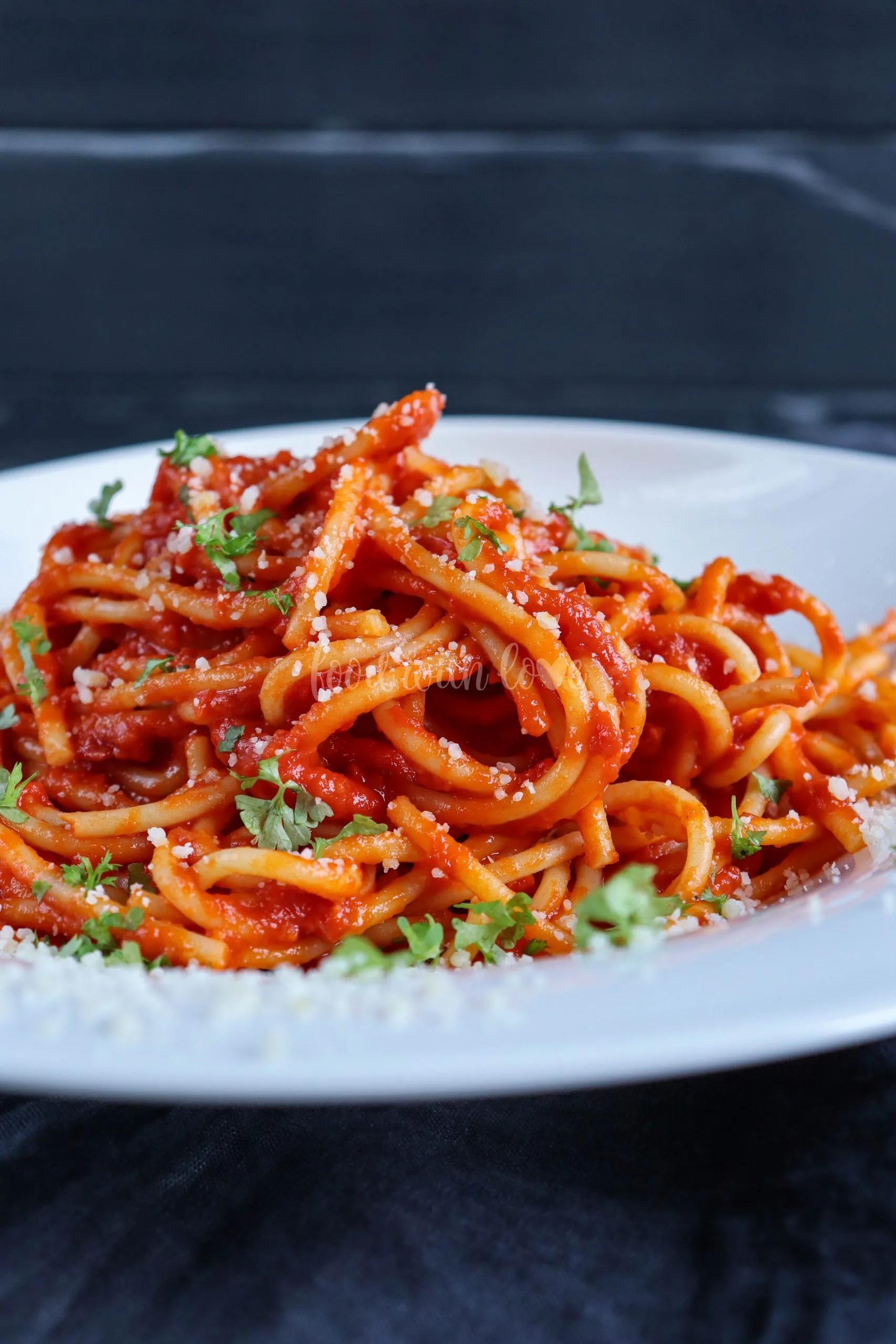 Spaghetti all`Arrabiata – Food with Love – Thermomix Rezepte mit Herz