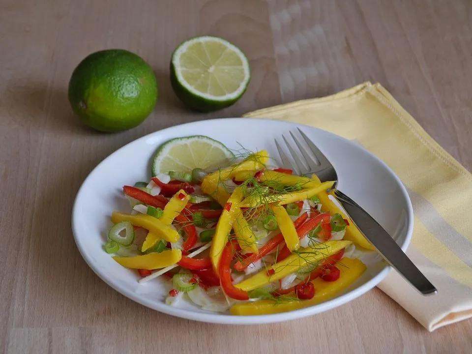 Fenchel-Paprika-Mango-Salat von ars_vivendi| Chefkoch