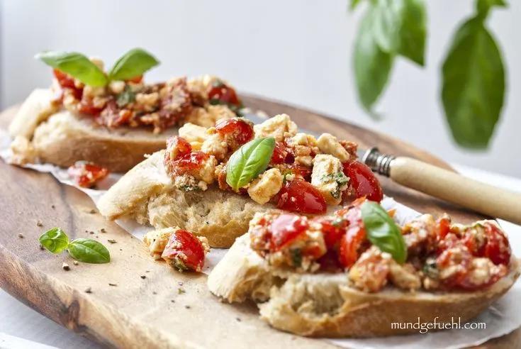 Rezept (mit Bildern) | Bruschetta mit tomaten, Rezepte, Lebensmittel essen