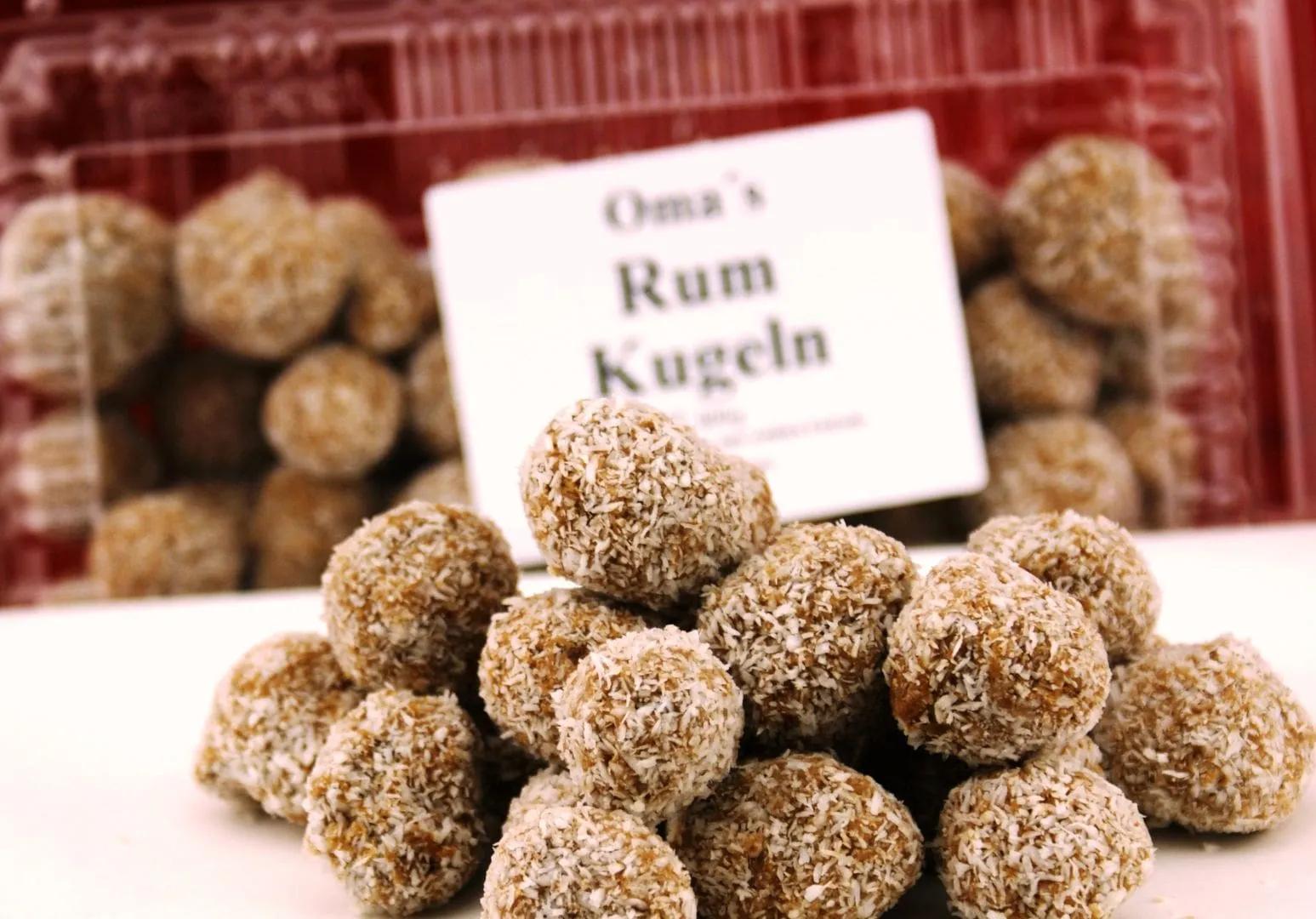 Rumkugeln 400g, Linzer Radln, Kekse, Weihnachten, Tradition