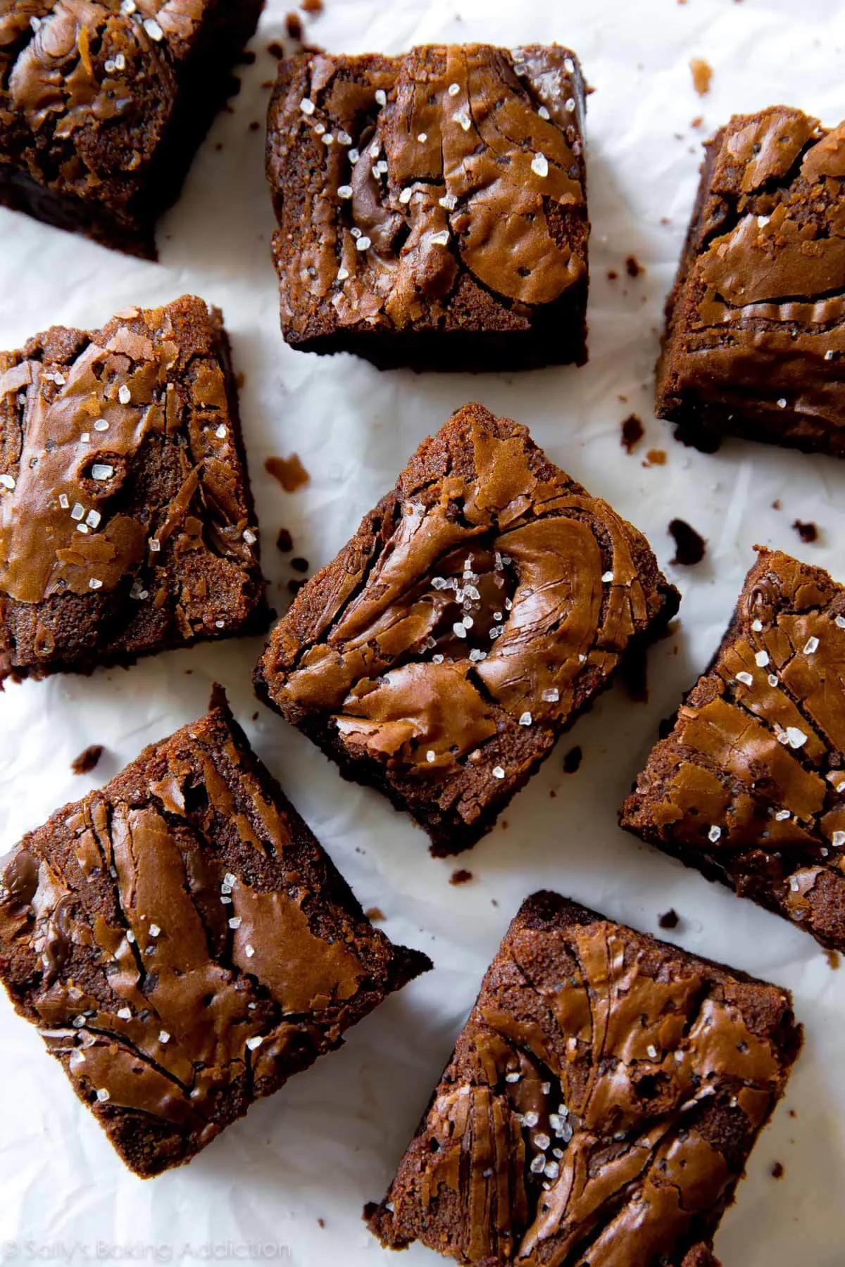 Nutella Brownies - Sallys Baking Addiction