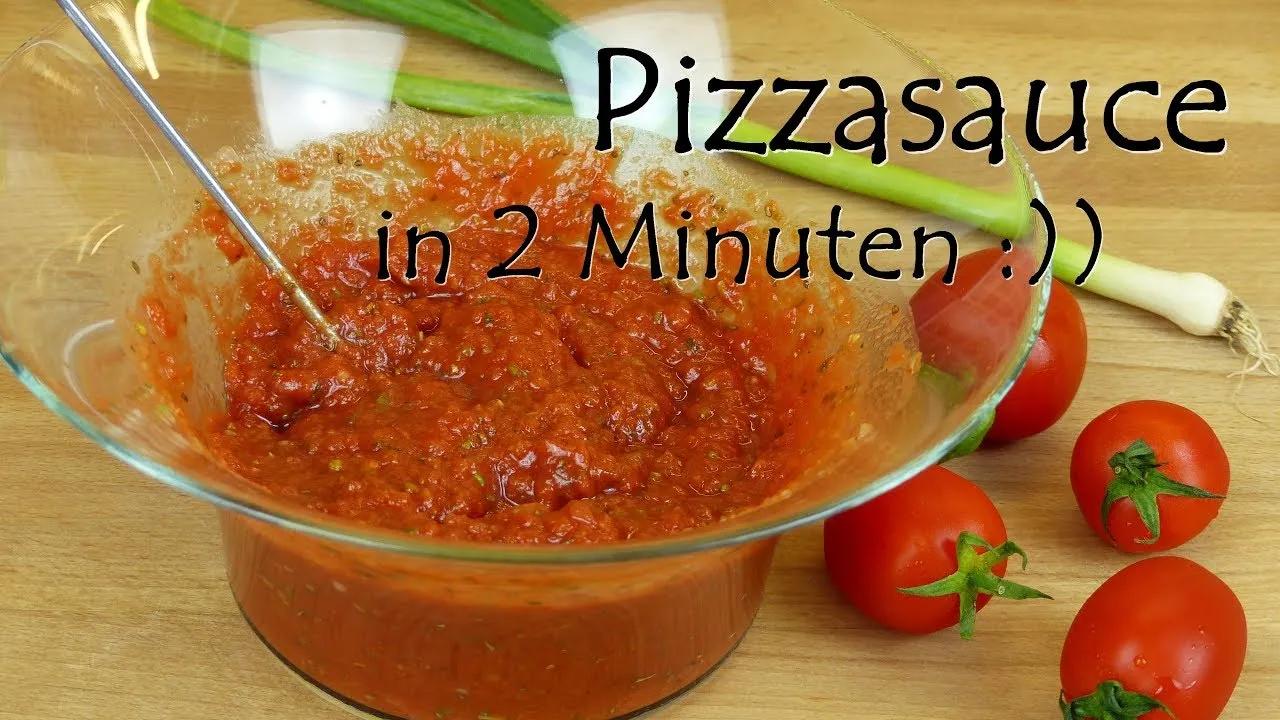 Pizzasauce selber machen in 2 Minuten! | Grundrezept Tomatensoße für ...