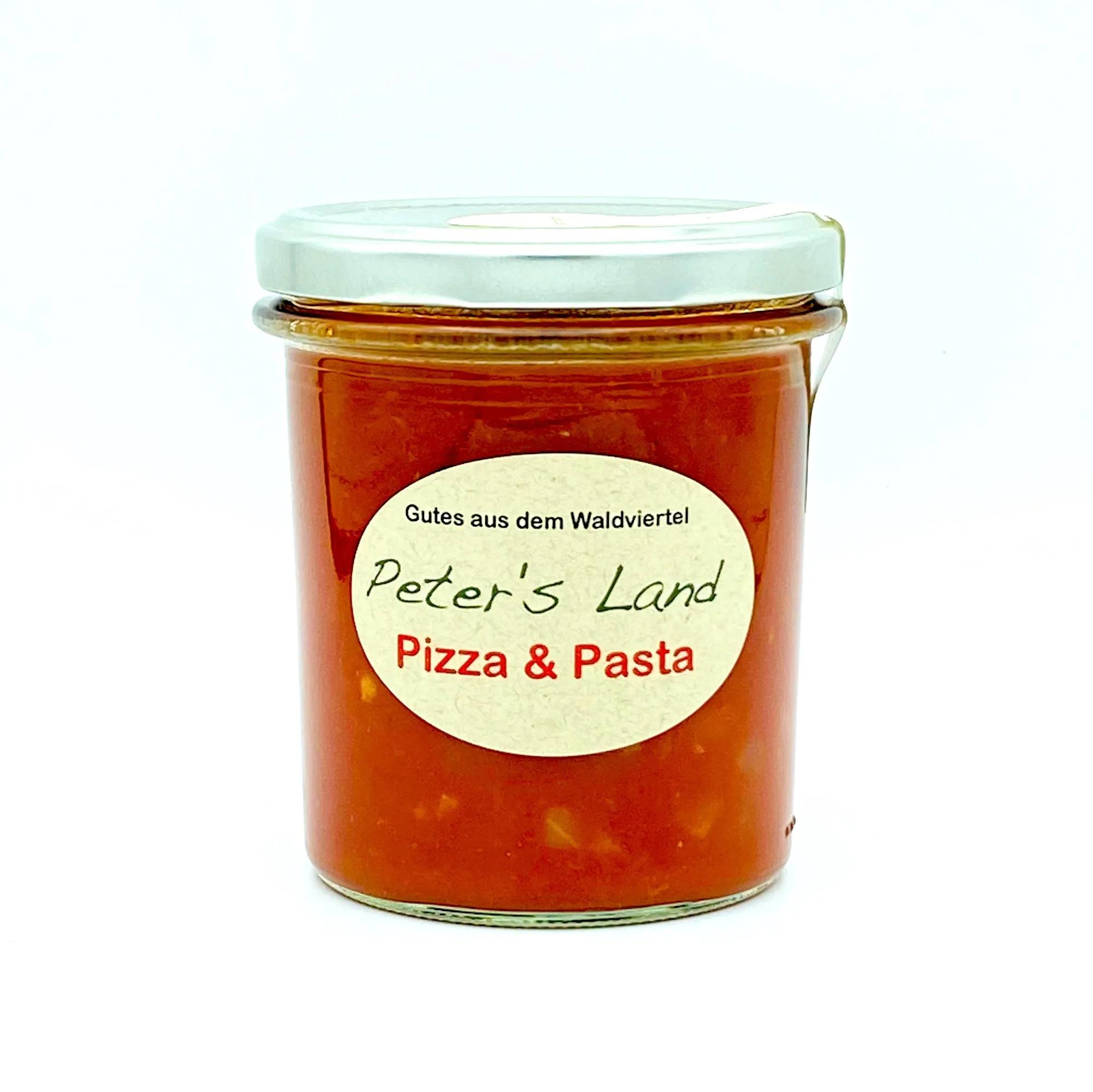 Tomatensauce Pizza &amp; Pasta | petersland.at