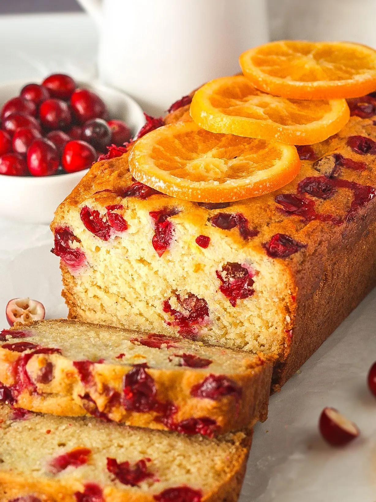 Orange and Cranberry Cake Loaf on the feedfeed | Orange cake, Cranberry ...