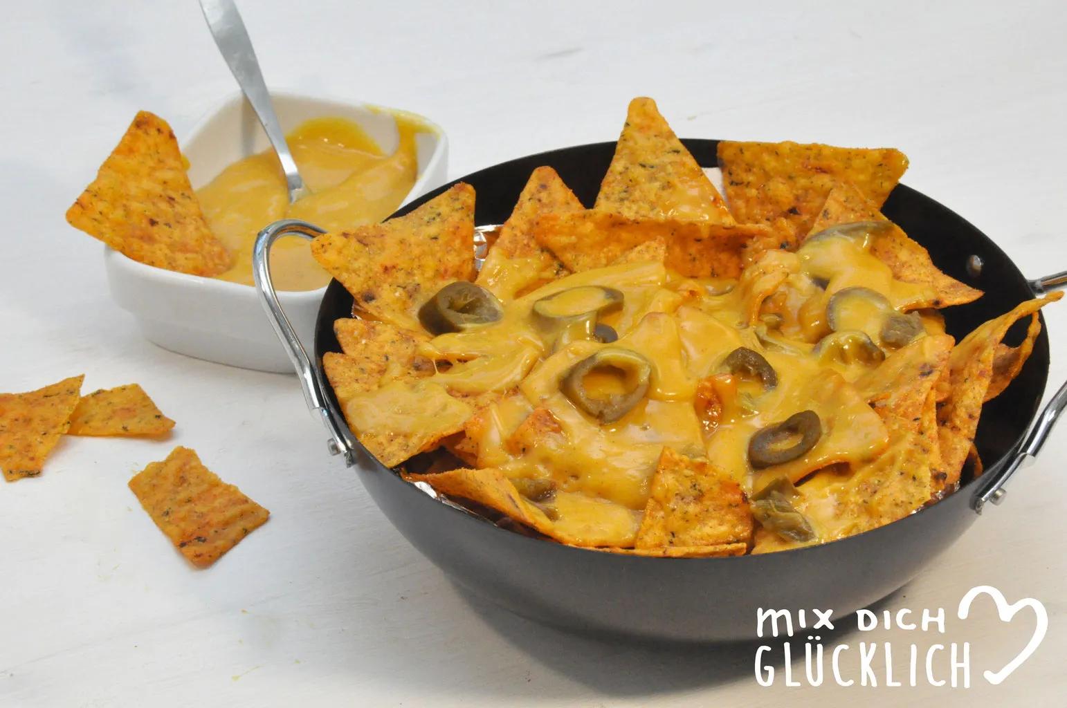 Nacho-Käse-Dip. Mit Bier. - mix dich glücklich (Thermomix-Rezepte)