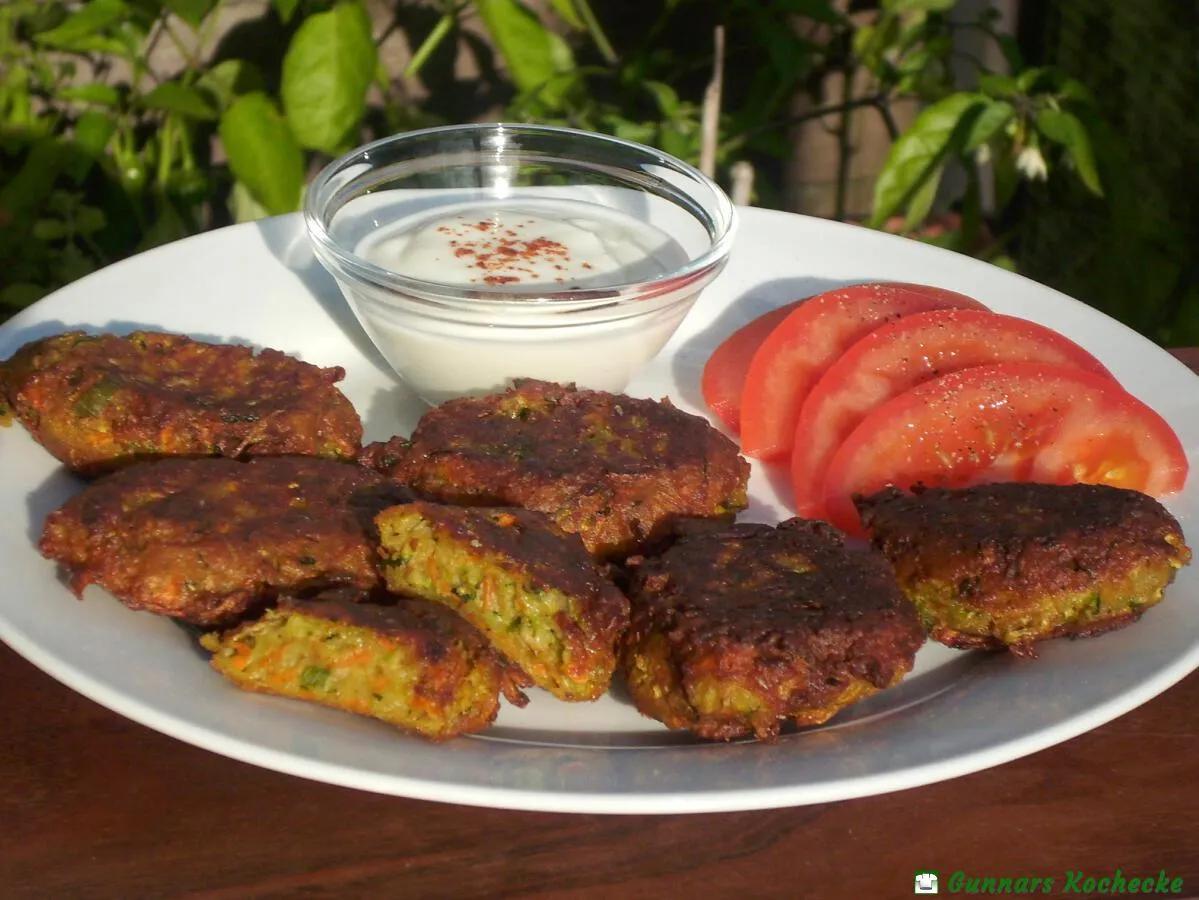 Vegetarische Zucchini-Frikadellen | Gunnars Kochecke