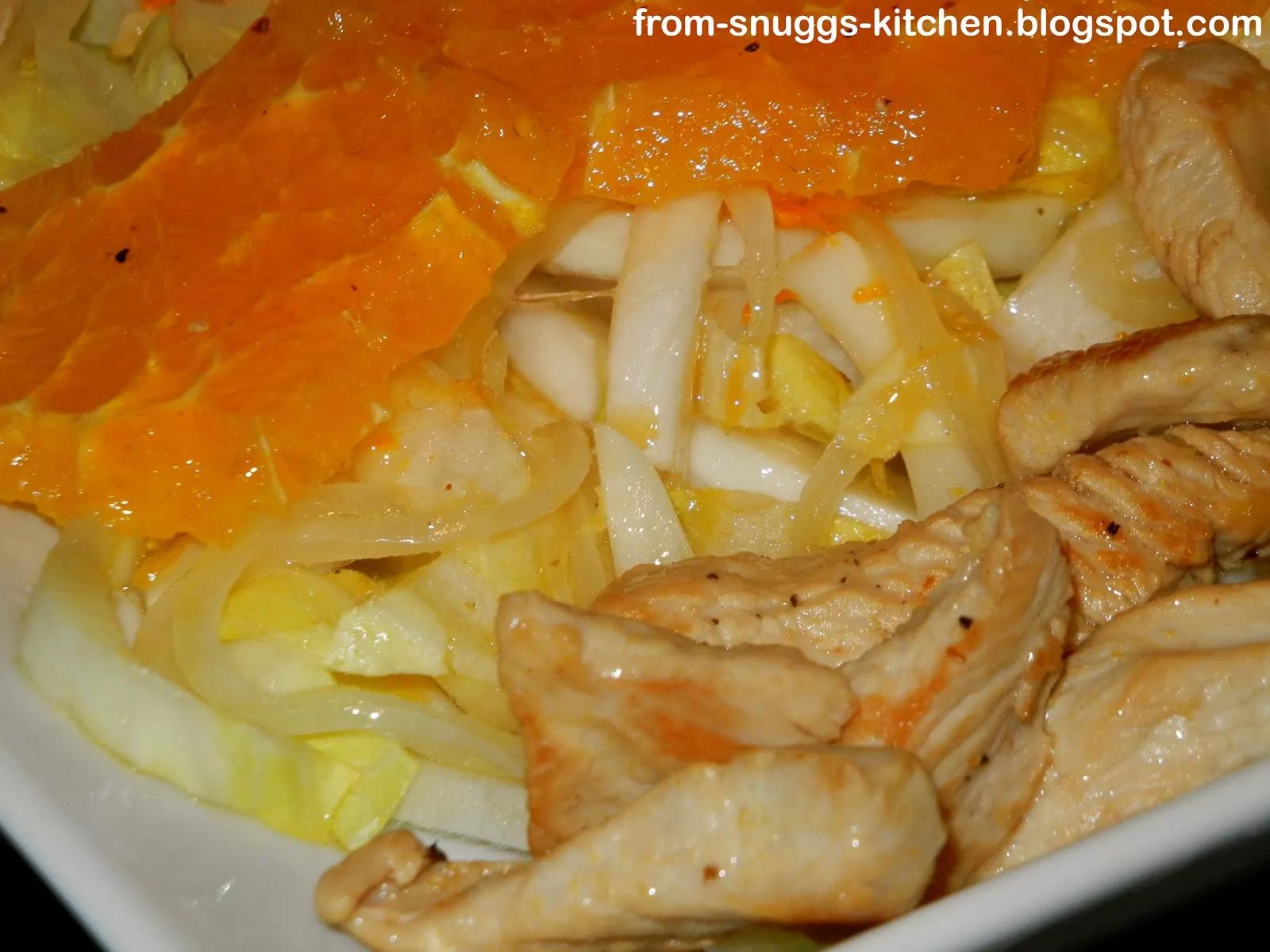 Chicoree-Orangen-Salat - From-Snuggs-Kitchen