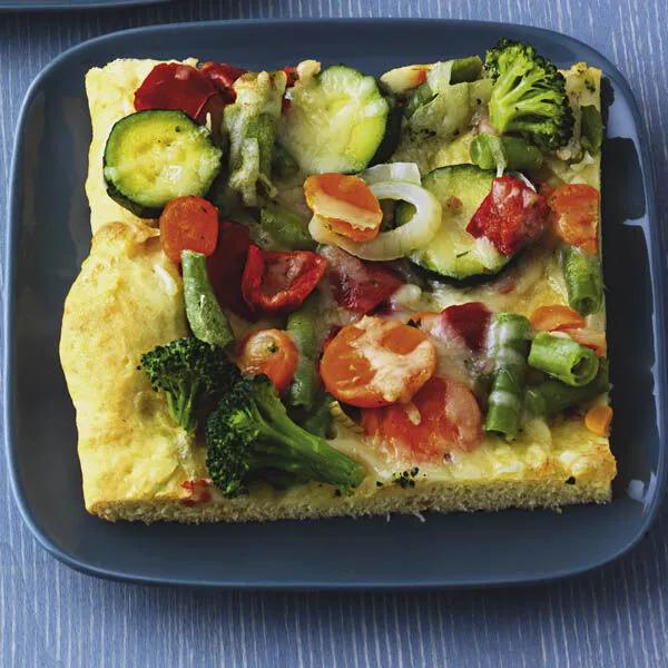 Gemüse-Pizza Rezept | Küchengötter