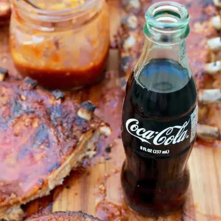 grilled baby back ribs with a coca-cola barbecue sauce – Off the Eaten Path