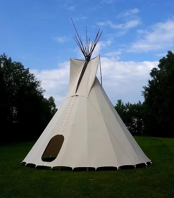 komplettes Ø 3m Tipi Indianerzelt Wigwam Indianer Zelt Sioux, YAKARI ...