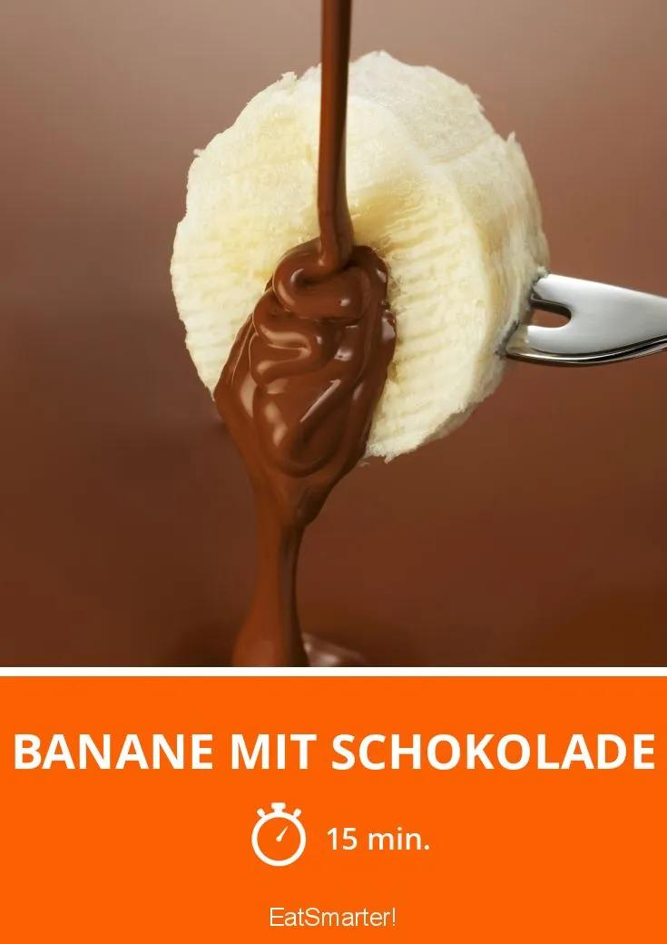 Banane mit Schokolade Rezept | EAT SMARTER