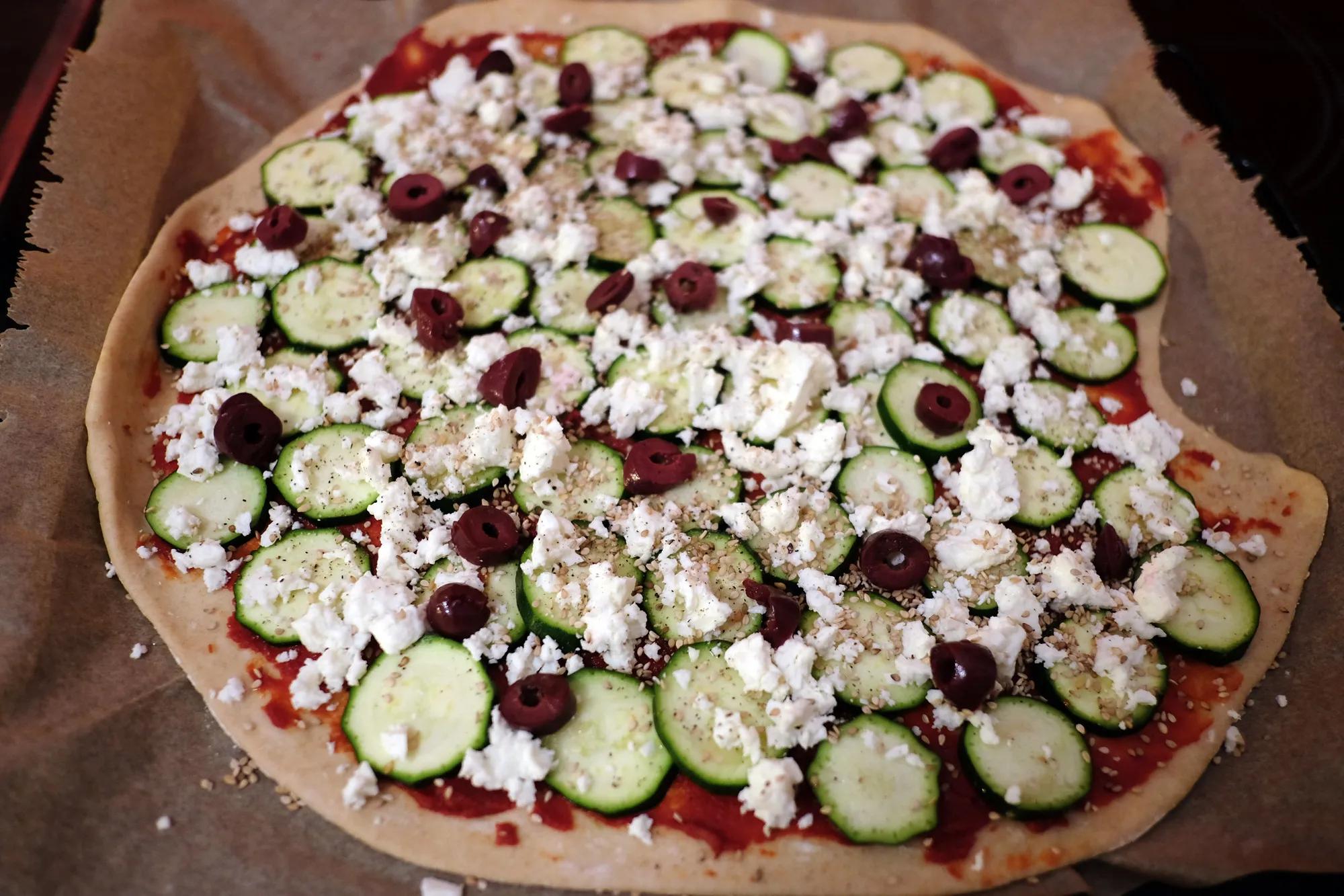 Quark-Öl-Teig-Pizza mit Dinkelvollkorn - Rezept | kochenOHNE