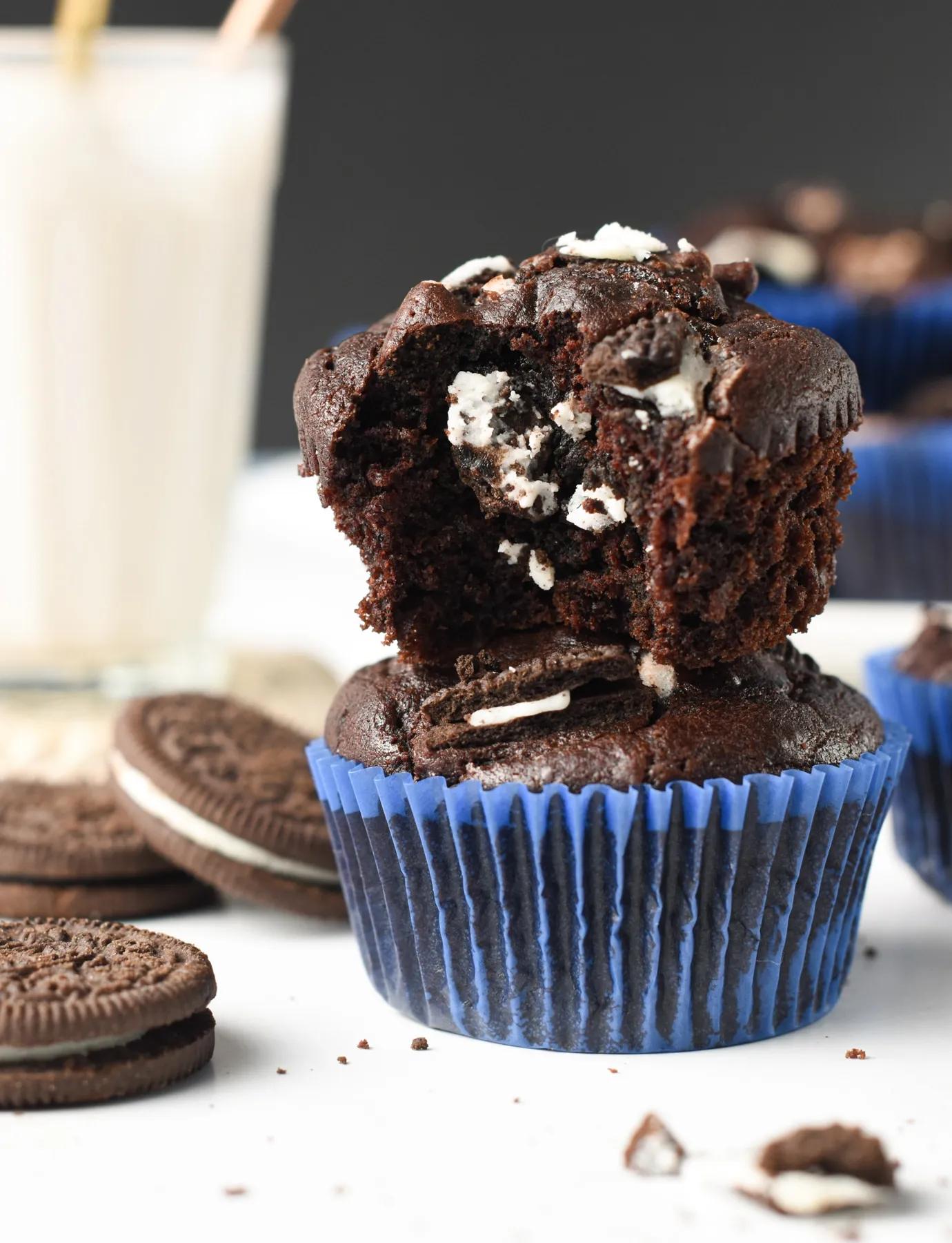 Oreo Muffins (Egg-Free) - Busy Little Kiddies (BLK)
