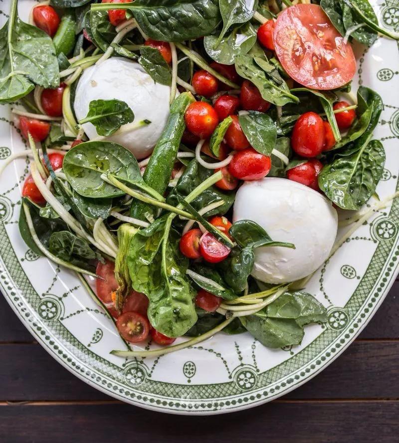Mozzarella Zucchini Salad | Food, Healthy, Healthy recipes