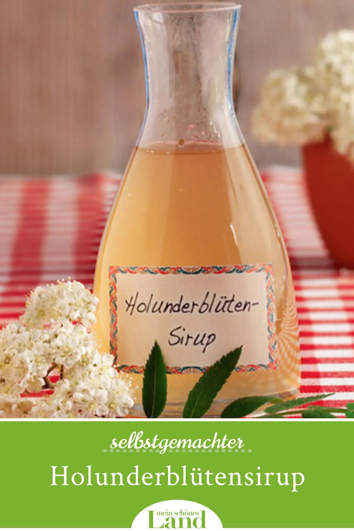 Rezept: Holunderblütensirup selber machen | Rezept ...