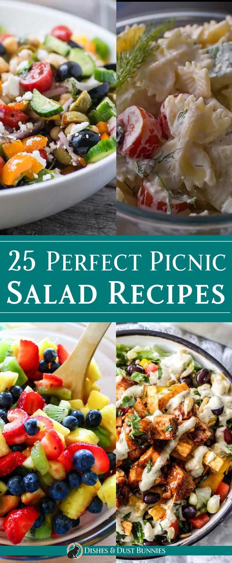 25 Perfect Picnic Salad Recipes - Dishes &amp; Dust Bunnies