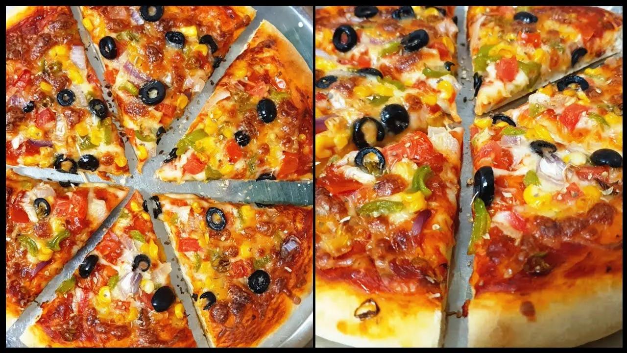 Homemade pizza || atte ka pizza || pizza - YouTube