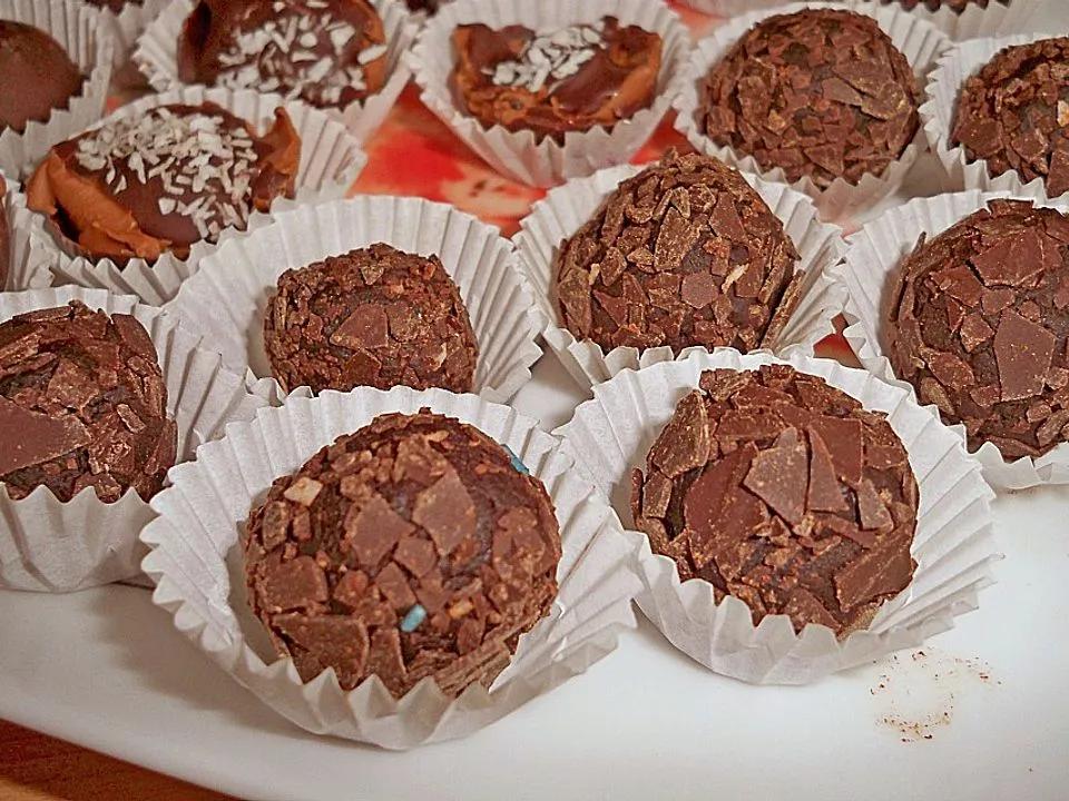 Sehr einfache Schokoladentrüffel von Cookie-Lisa | Chefkoch