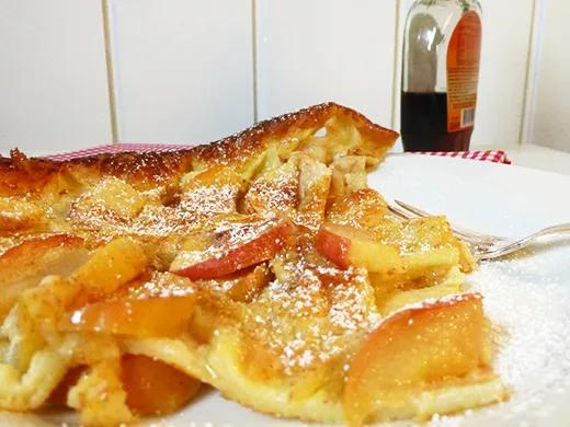 Ofenpfannkuchen mit Äpfeln und viiiel Zimt - Holunderweg18