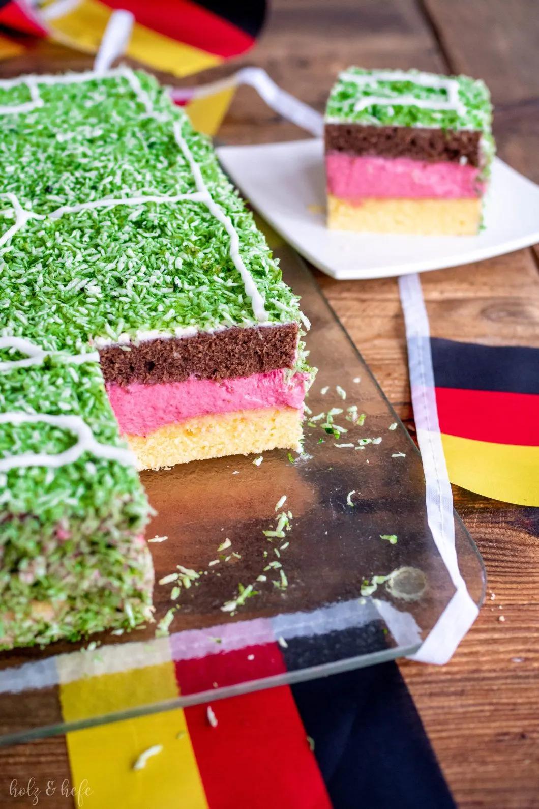 Deutschland-Torte für die Fußball-WM 2018 *schalalalaaa* | Fussball ...