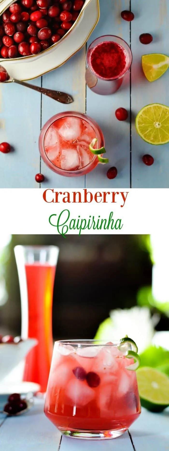 Cranberry Caipirinha - The Melrose Family
