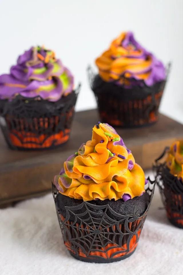 Halloween Cupcake Colors - The Cake Boutique