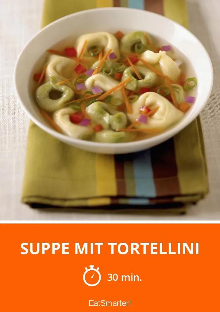Suppe mit Tortellini Rezept | EAT SMARTER