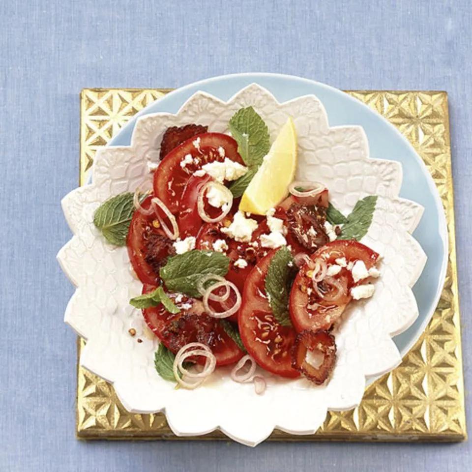 Tomaten-Minze-Salat Rezept - [ESSEN UND TRINKEN]