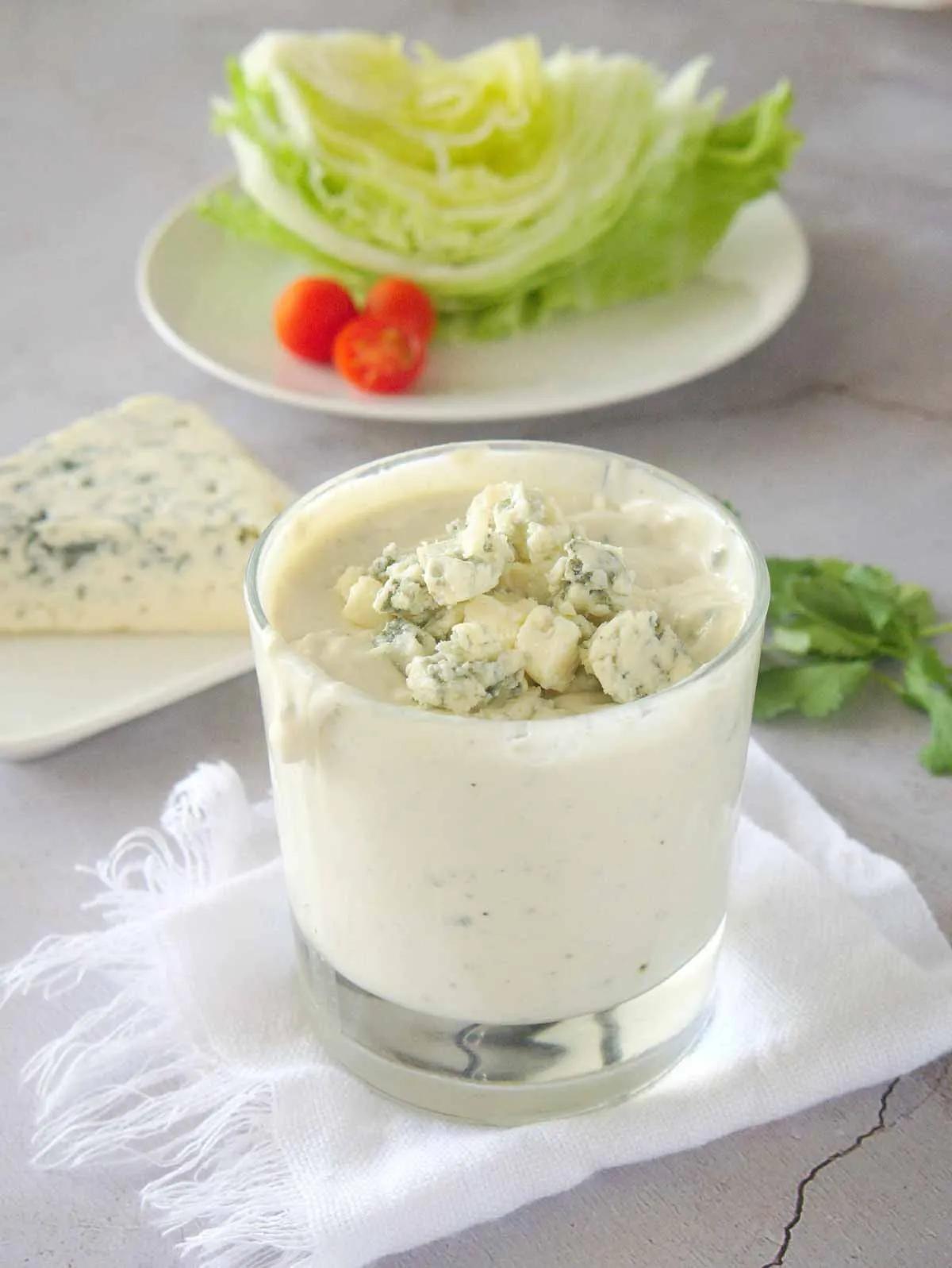 Chunky Blue Cheese Dressing, Thick and Creamy | Cooking On The Ranch