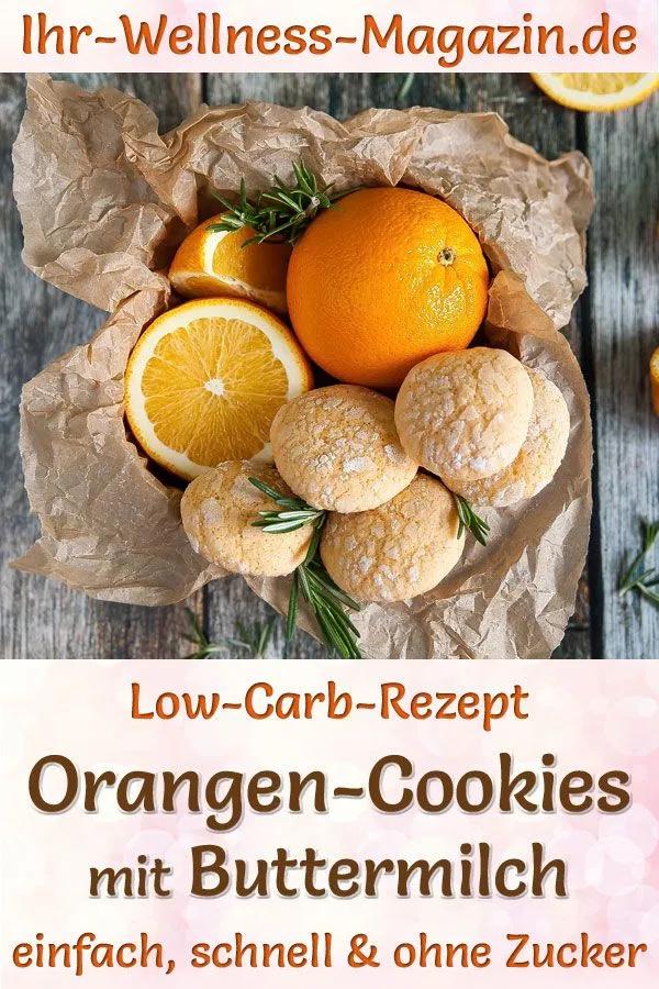 Low Carb Orangen-Buttermilch-Cookies - Rezept für Weihnachtsgebäck ohne ...