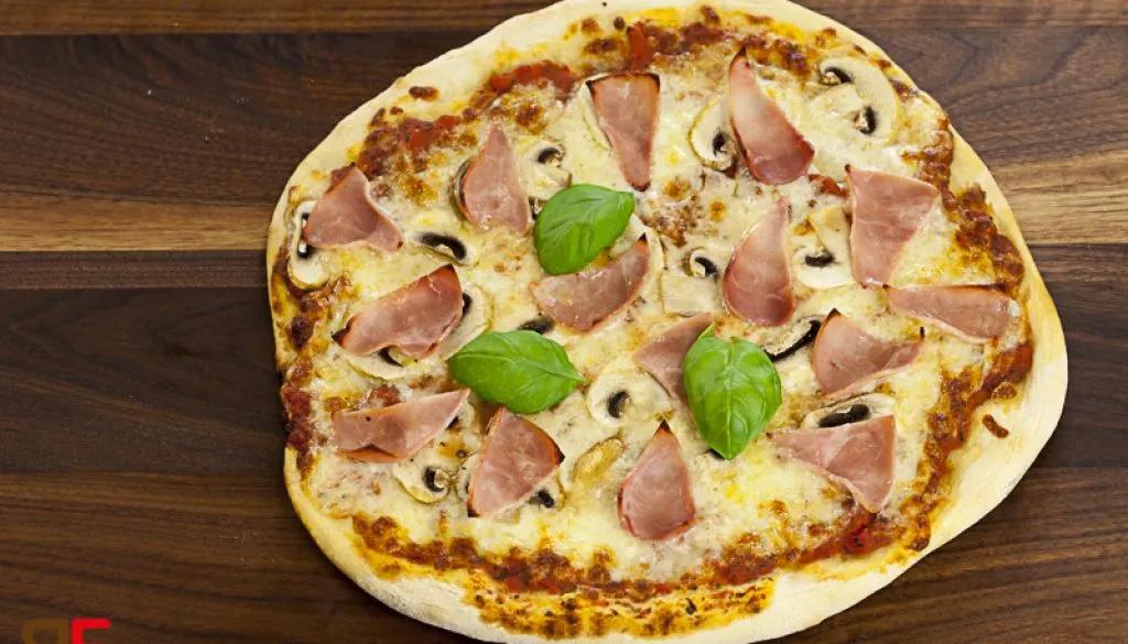 Pizza Schinken Pilze | Einfache Rezepte für glückliche Gäste