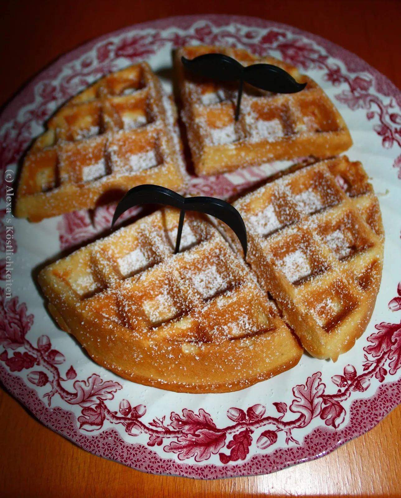 Alexa´s Köstlichkeiten: Köstliche Vanille Waffeln ♥