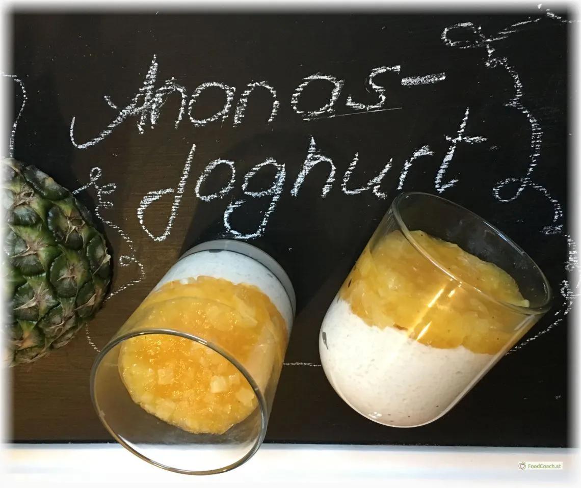 Dessert mal anders: Ananas – Joghurt | Joghurt dessert, Joghurt, Ananas