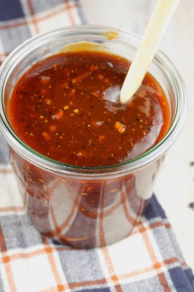 Homemade Barbecue Sauce {VIDEO} - Miss in the Kitchen