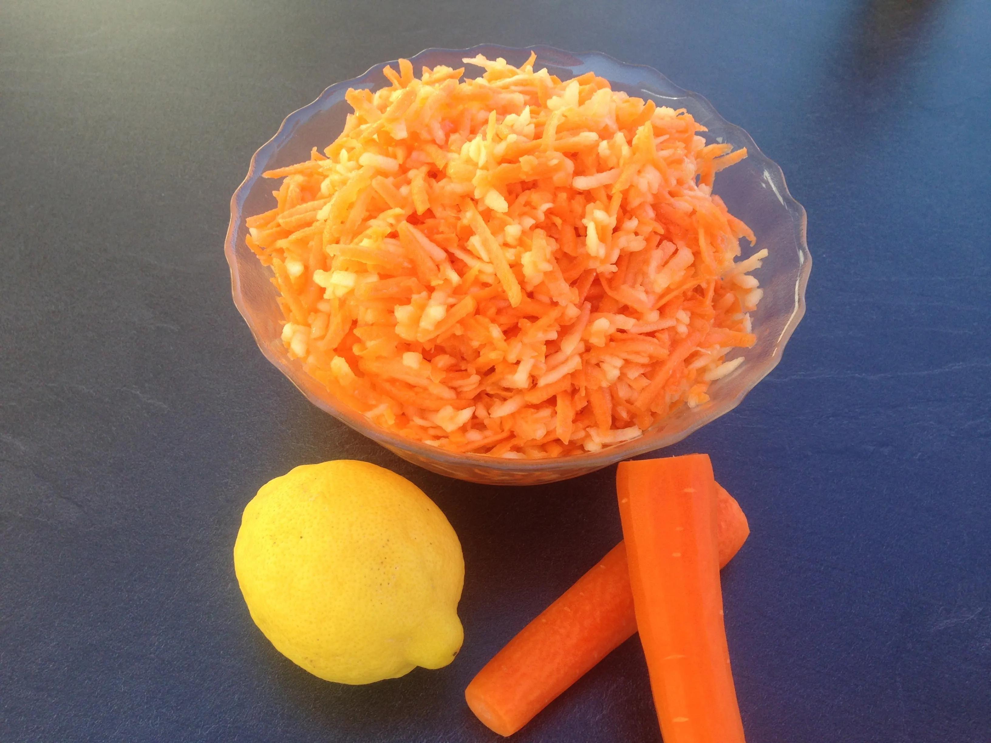Rezept: Karotten Apfel Salat – Insas Hexenküche