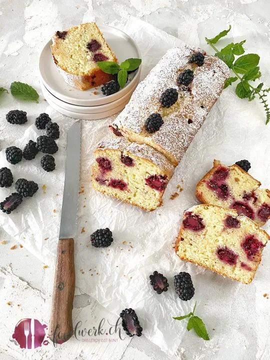 Joghurt-Cake mit Brombeeren | Food-Blog Schweiz | foodwerk.ch