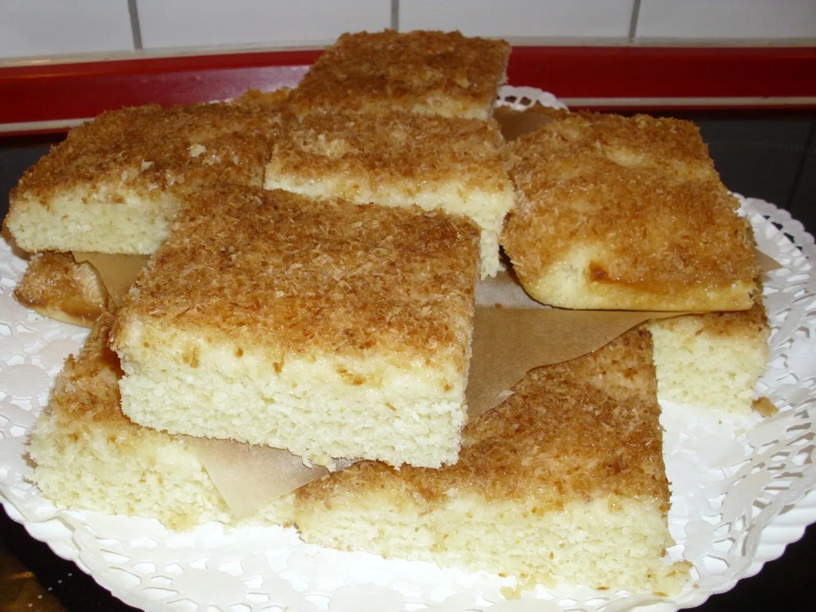 Backkrümel Sandra: Kokos-BlechKuchen