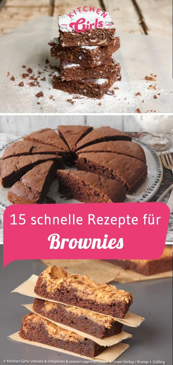 15 schnelle Rezepte für Brownies: https://kitchengirls.de/rezepte ...