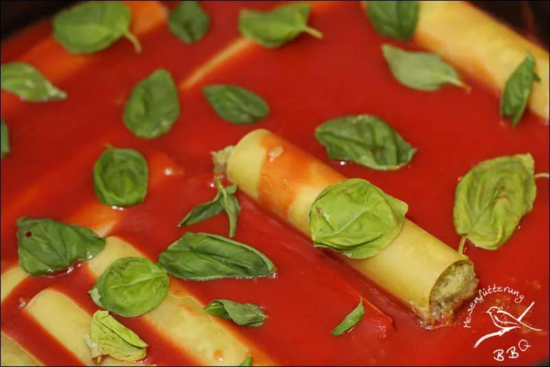 Gemüse-Cannelloni mit Sardellen – Cannelloni mal vegetarisch ...