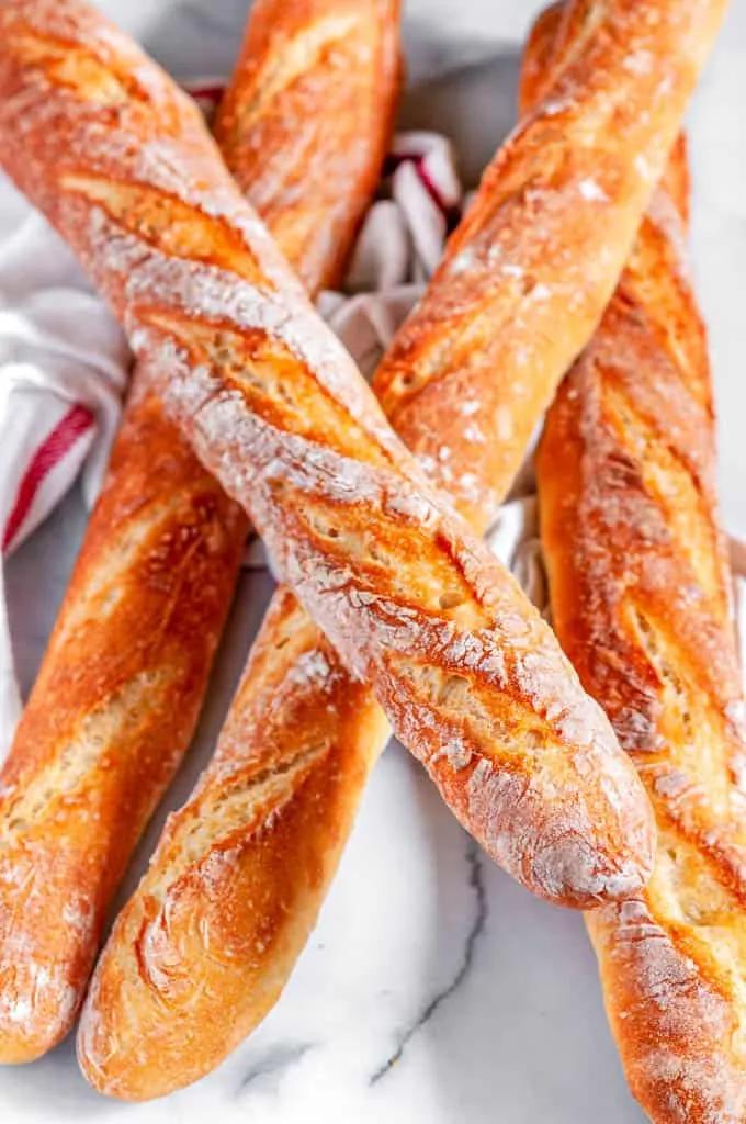 Classic Crusty French Baguettes - Aberdeen&amp;#39;s Kitchen
