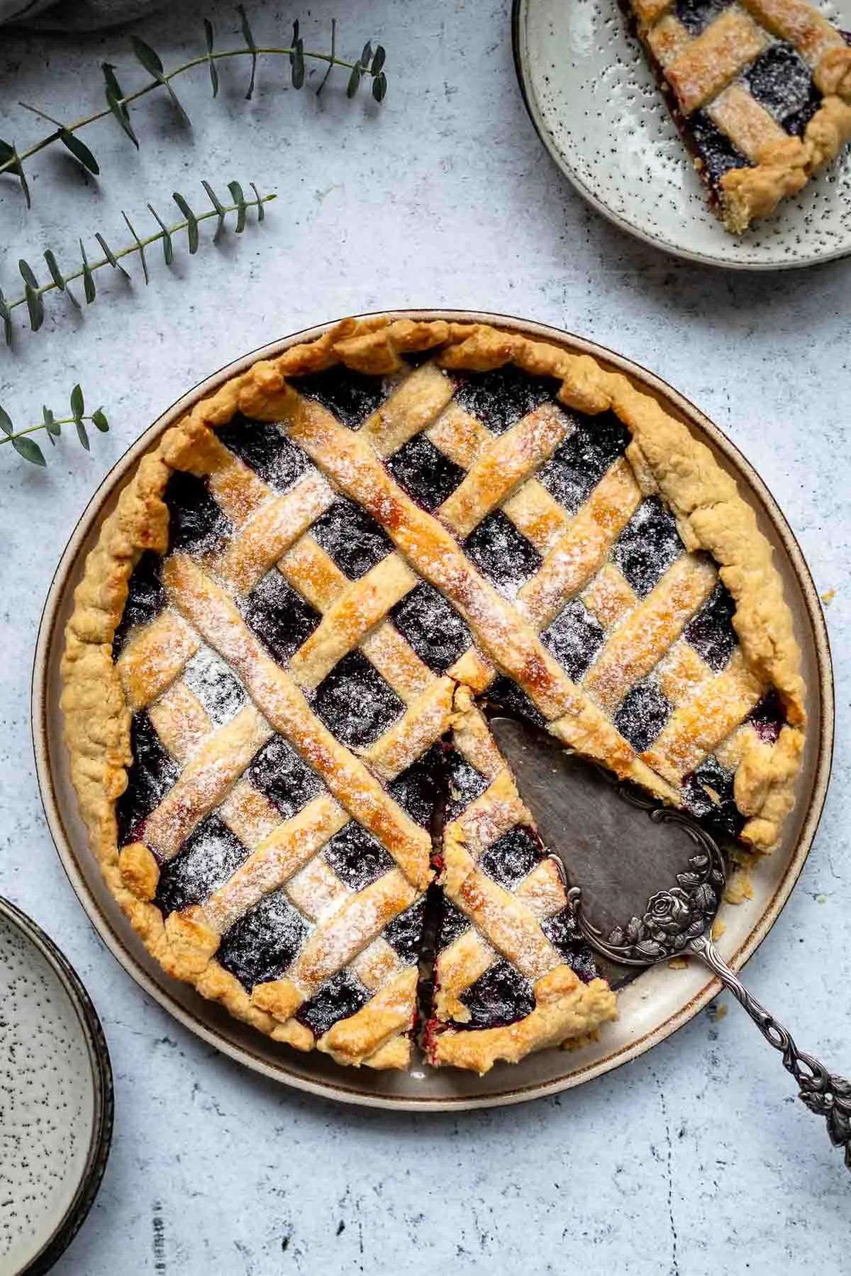 Simple Jam Tart (Linzer Torte) | Recipe | Elle Republic