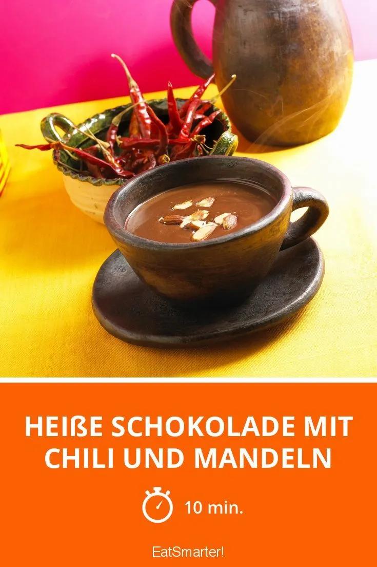 Heiße Schokolade mit Chili und Mandeln - smarter - Zeit: 10 Min ...