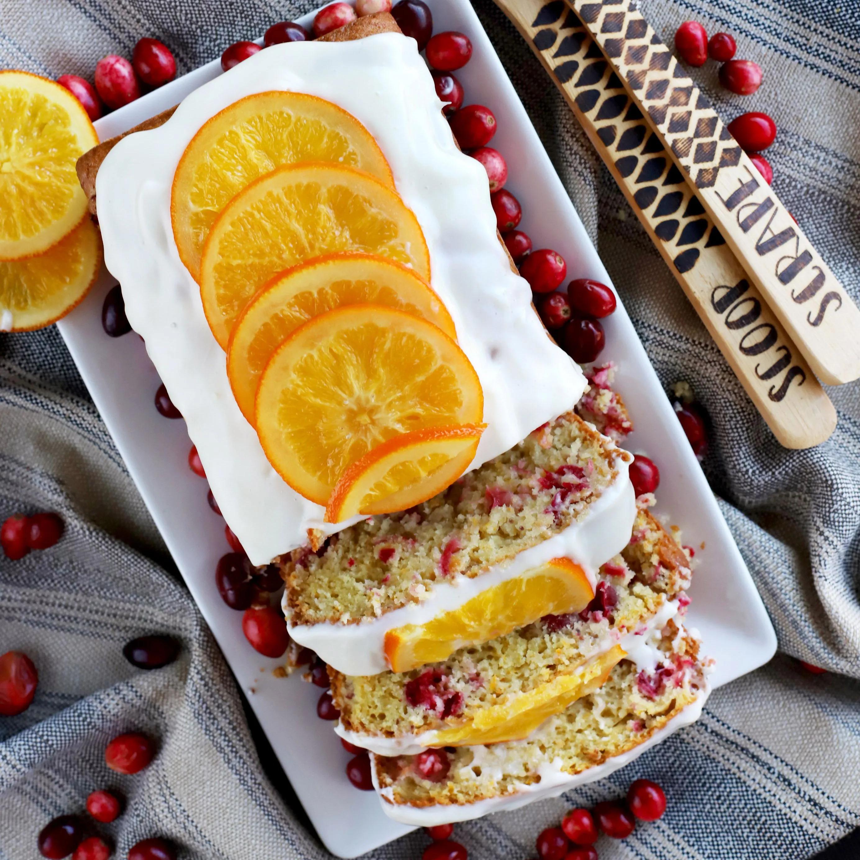 Ginger Cranberry Orange Loaf Cake | Recipe | Cranberry cobbler recipe ...