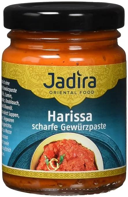 Jadira Harissa Orientalische scharfe Gewürzpaste, 4er Pack (4 x 100 g ...