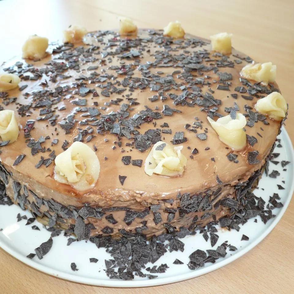 Schokoladen-Mascarpone-Torte Rezept - [ESSEN UND TRINKEN]