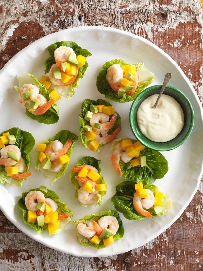 Salat-Häppchen mit Shrimps Rezept | EAT SMARTER