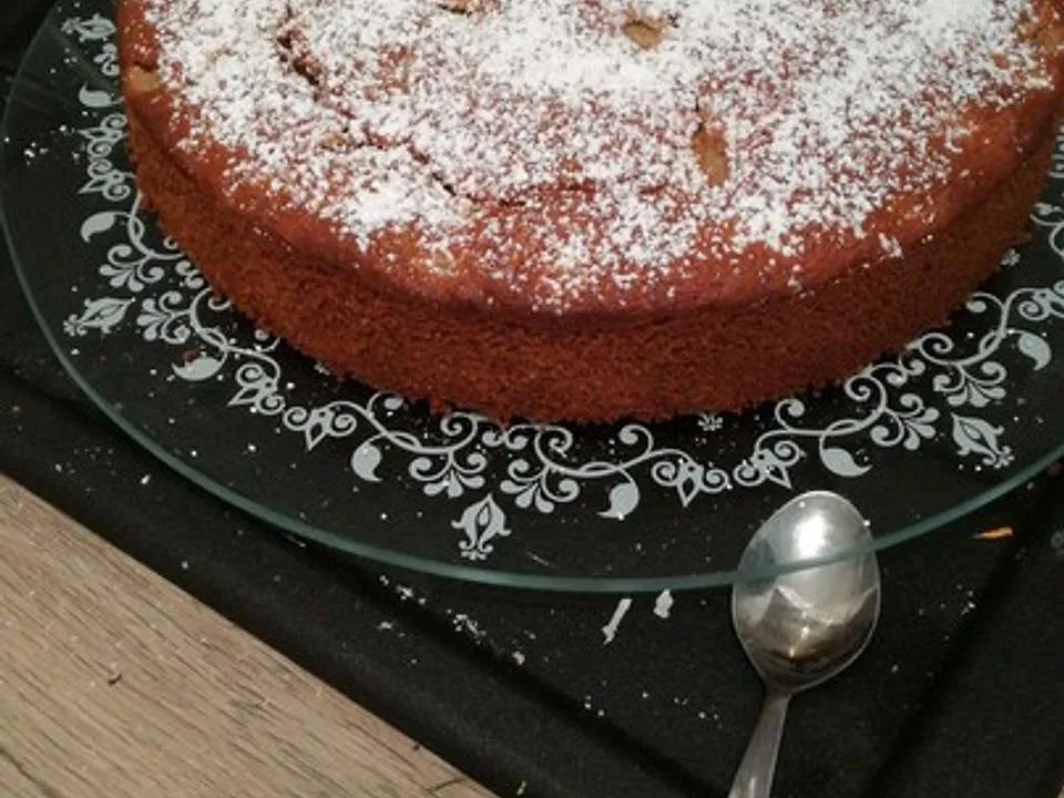 Birnen - Walnuss - Kuchen von Spätzling| Chefkoch
