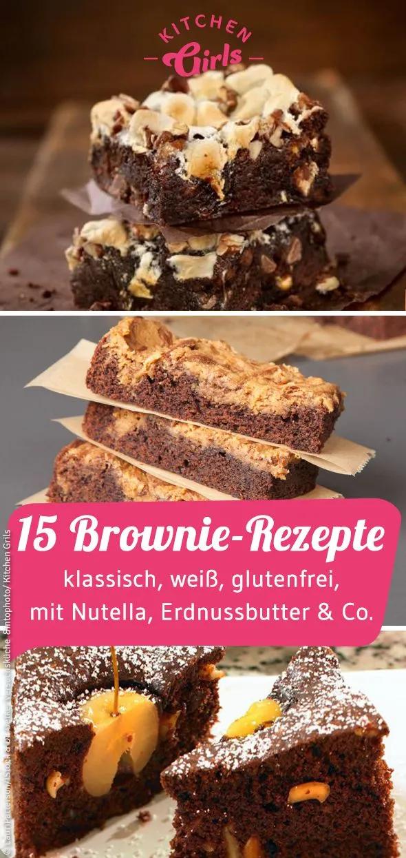 Besondere und ausgefallene Brownie-Rezepte für extra schokoladig ...