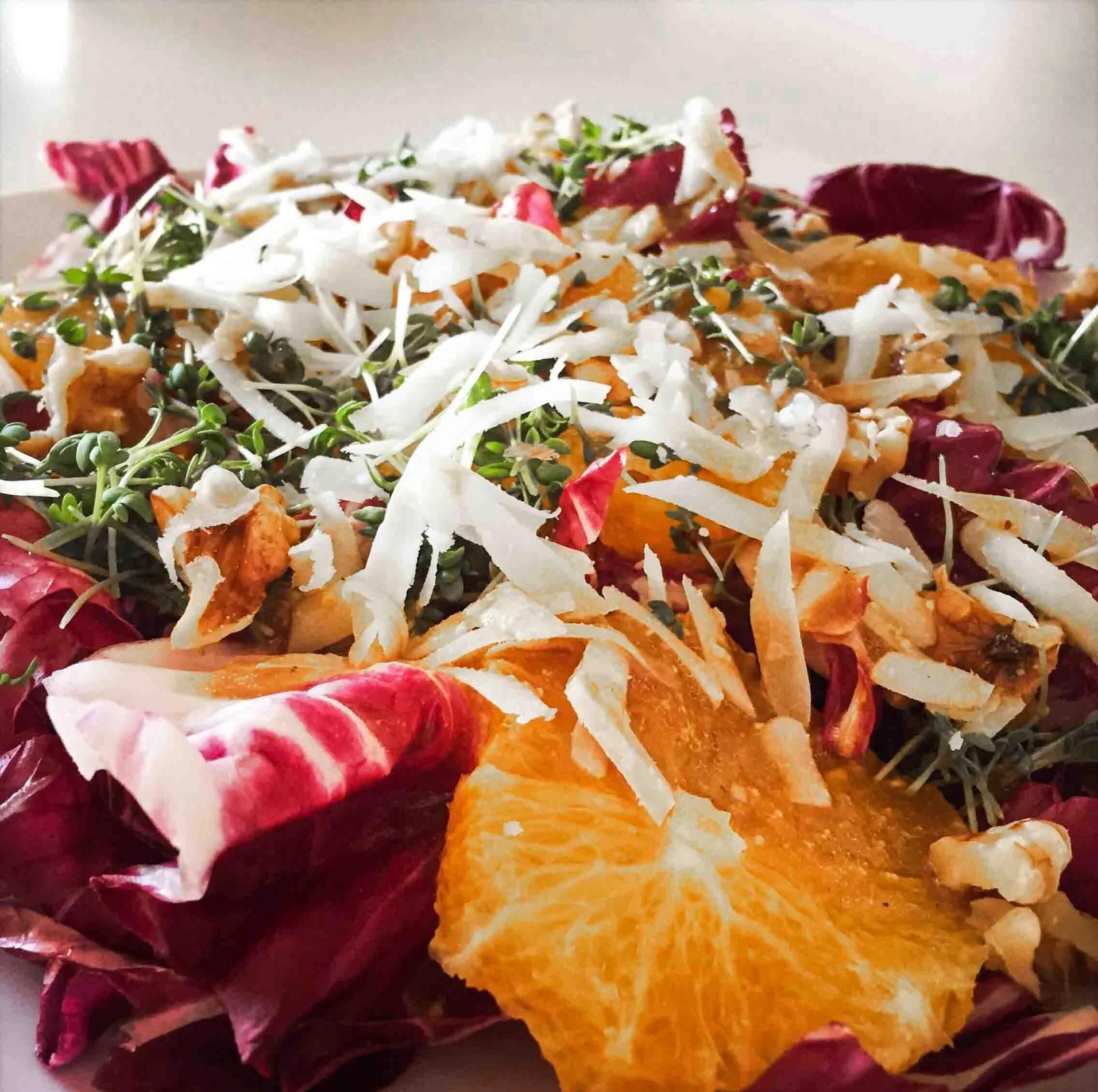 Radicchio Salat mit Orange Rezept - Mein Ernährungsberater