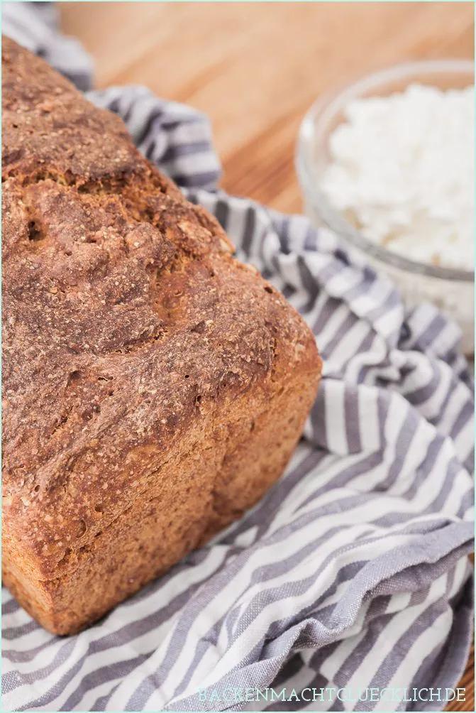 Einfaches leckeres Vollkornbrot mit Joghurt | Rezept | Vollkornbrot ...